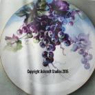 Grapes on a plate